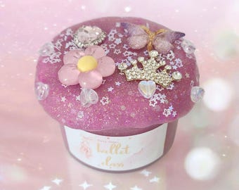 Ballet class jelly slime glitter bomb scented fruity jelly bean