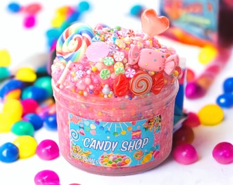 Candy Shop Bingsu Floam Snow Fizz Crunch Bomb Clear