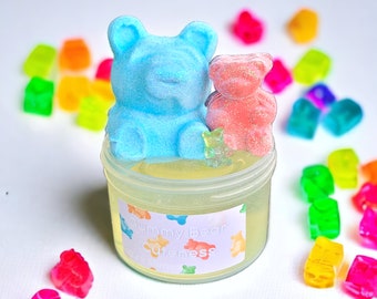 Gummy Bear Cuteness DIY Clear Slime Clay - Scented yummy gummy