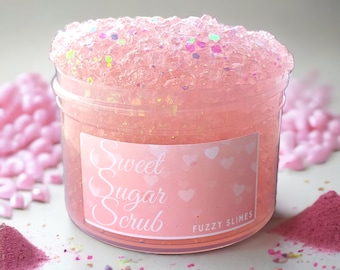 Sweet Sugar Scrub Crunchy Slime - Pink Sugar Scent
