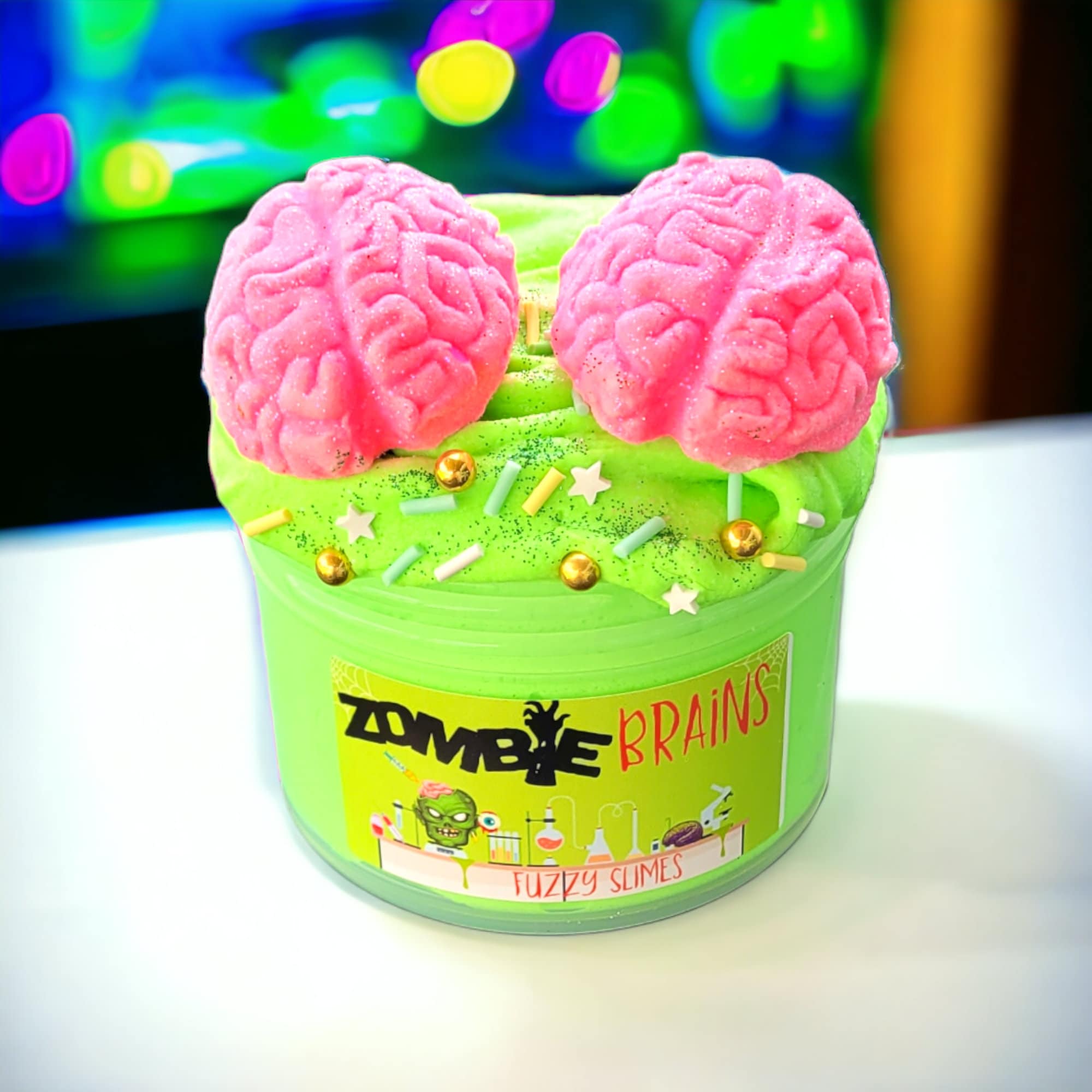 Zombie Brains Cloud Dough DIY Slime - Watermelon Scent - Etsy