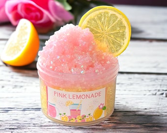 Pink Lemonade Bingsu Slime - Strawberry Lemonade Scent