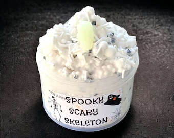 Spooky Scary Skeleton Floam Snow Fizz