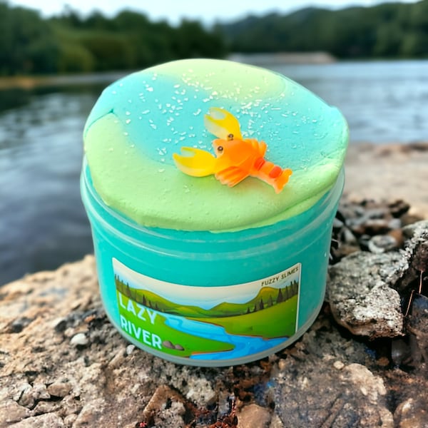 Lazy River Icee Slime Clay Charm