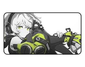 Anby Demara Zenless Zone Zero Mindscape White Partial | Game Accessory Fan Anime Manga Gaming Desk Mat Mouse Pad | Anime Fan