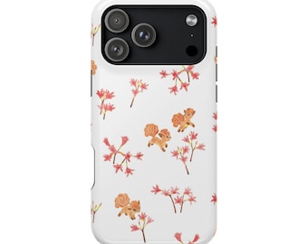 Vulp pattern Poke Tough Magnetic Case iPhone Gaming TCG Gaming Present