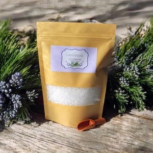 Forest Fairy Natural Bath Salt Aromatherapy Base Mineral Bath Soak Epsom Salt Coarse Sea Salt Essential Oils