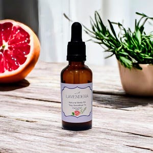 Hydrating Anti Cellulite Oil - Vegan Aromatherapy Moisturizer for Skin