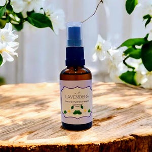 Jasmine Natural Hydrosol Flower Water Aromatherapy Face Hair Scalp Toner Spray Hydrating Tonic Moisturising