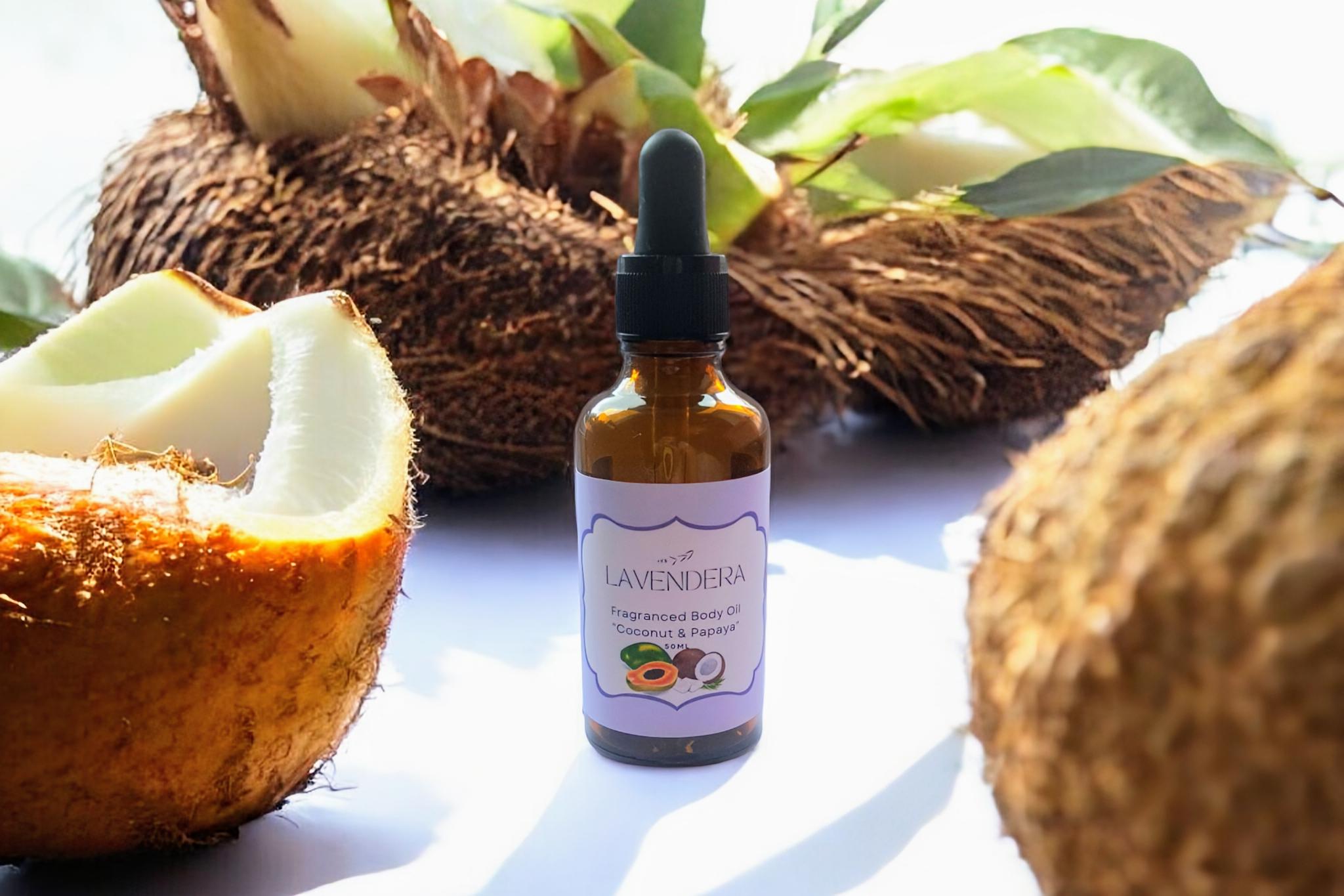 Olio Profumato Cocco E Papaya - 100ml Per Saponi, Candele E Cura Della Pelle - Foto 5