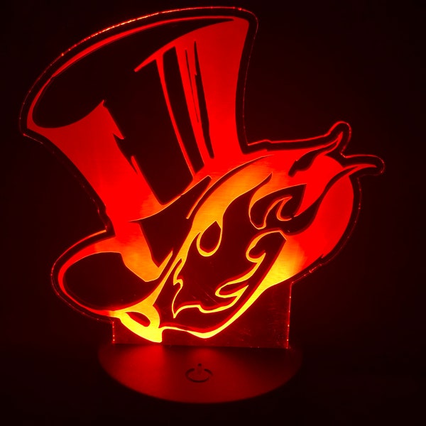 Phantom Thieves logo - Persona 5 LED Lamp