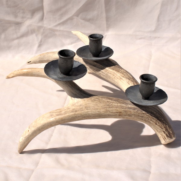 Antler Candle Holder Etsy