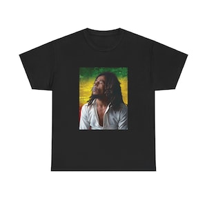 B Marley T-shirt | Vintage Clothing | Unisex | Classic Fit | King of Reggae | B Marley Gifts
