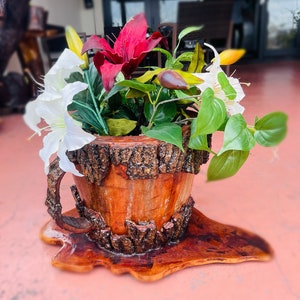 Wooden planter