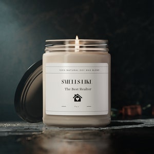 Realtor Gift, Best Realtor Gift, Realtor Closing Gift, Real Estate Gift, Closing Gift Candle