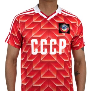 USSR SOVIET UNION 1988 EURO CUP ORIGINAL JERSEY SIZE M (VERY GOOD) –  TIFFOZI APPAREL