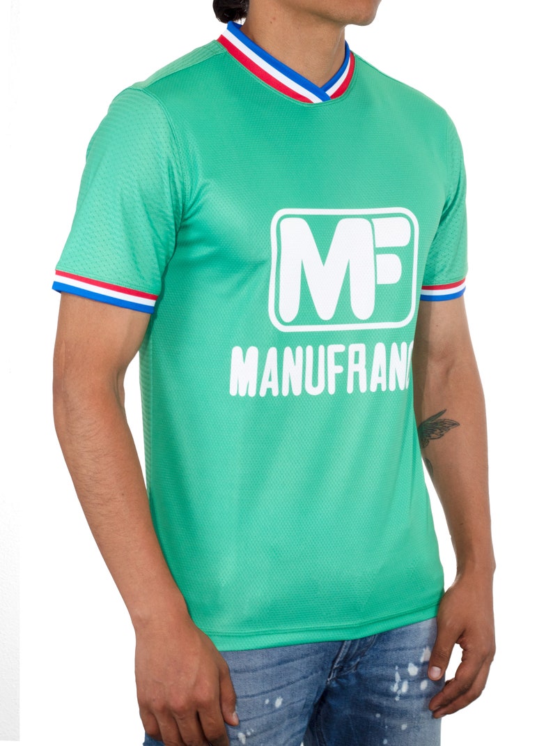 Maillot rétro St. Étienne Finale Coupe d'Europe 1976 image 2