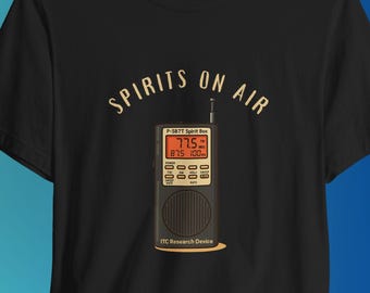 Ghost Hunter Spirit Box T-Shirt: Paranormal Investigator Tee