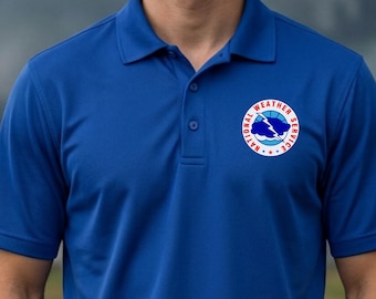 National Weather Service Polo Shirt | Weather Enthusiast Golf Polo | Meteorologist Apparel | Storm Spotter Shirt