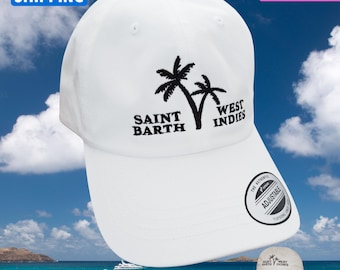 Bad Bunny Saint Barth West Indies Dad Hat Conejo Malo Inspired Embroidered Cap