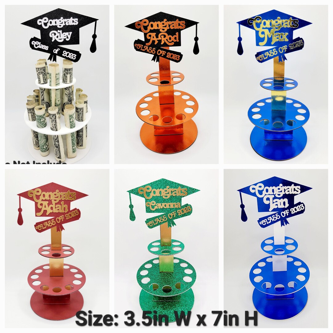 Graduation Money Holder Money Cake Tower Tree Gifts Etsy