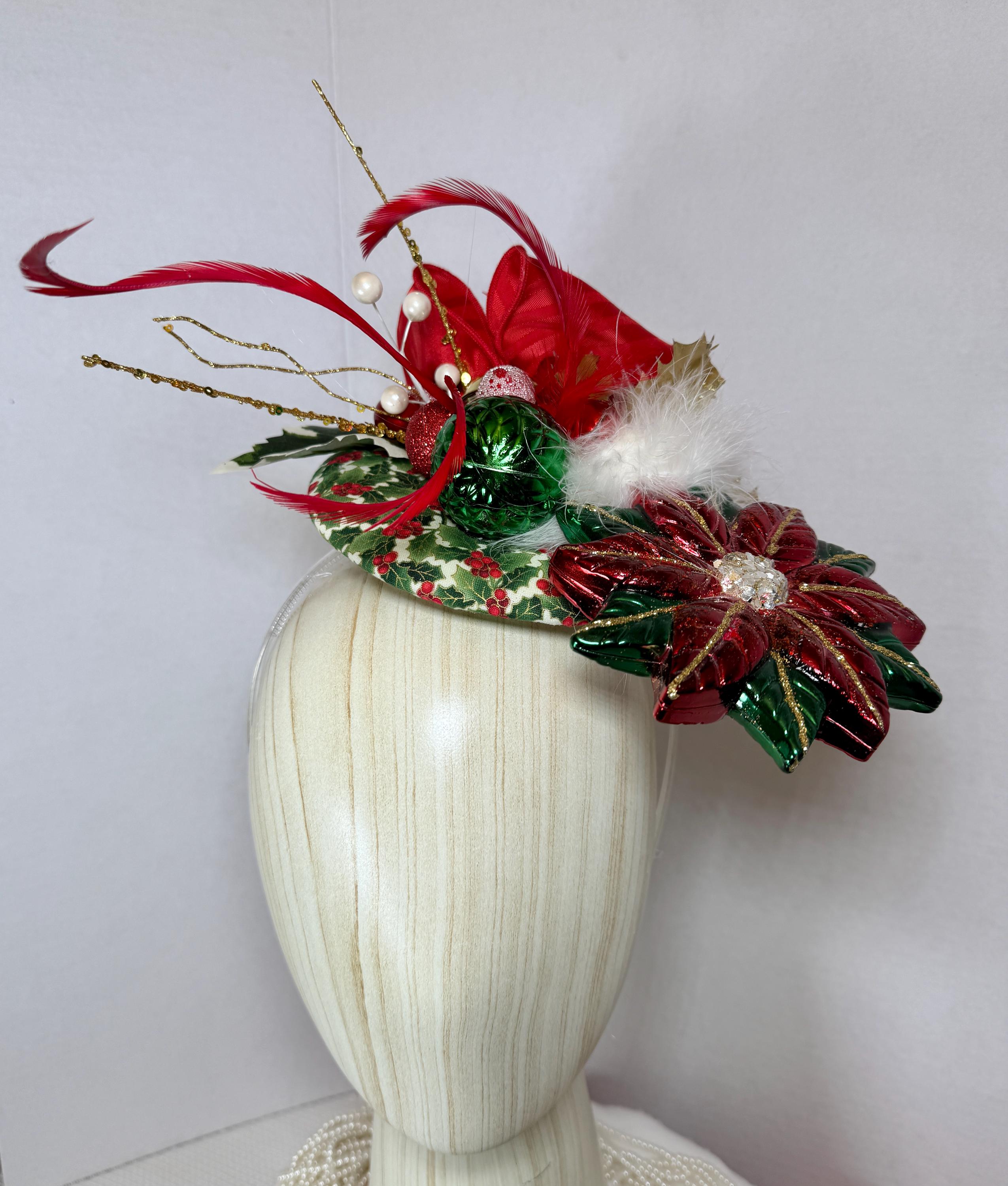 Green Christmas Fascinators - Etsy display picture 1