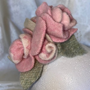 Wool fascinator