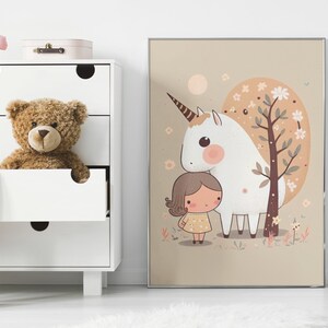 Uni-cornucopia of Magic and Whimsy - Digital Unicorn Art for Kids&#39; Imagination!
