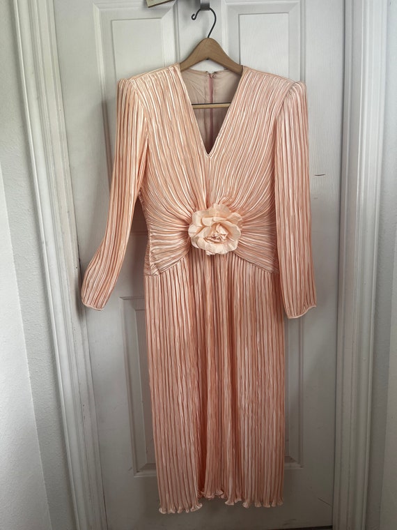 Light Pink George F. Couture Dress