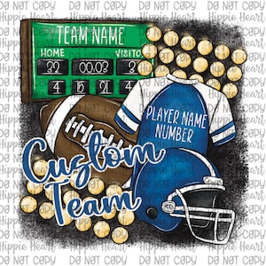 Custom football team png, custom team mascot png, custom football designs, custom school designs, custom team designs, football mom