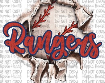 PNG Rangers, PNG baseball Rangers, baseball Rangers, design baseball Rangers, PNG baseball, design baseball, sublimazione baseball