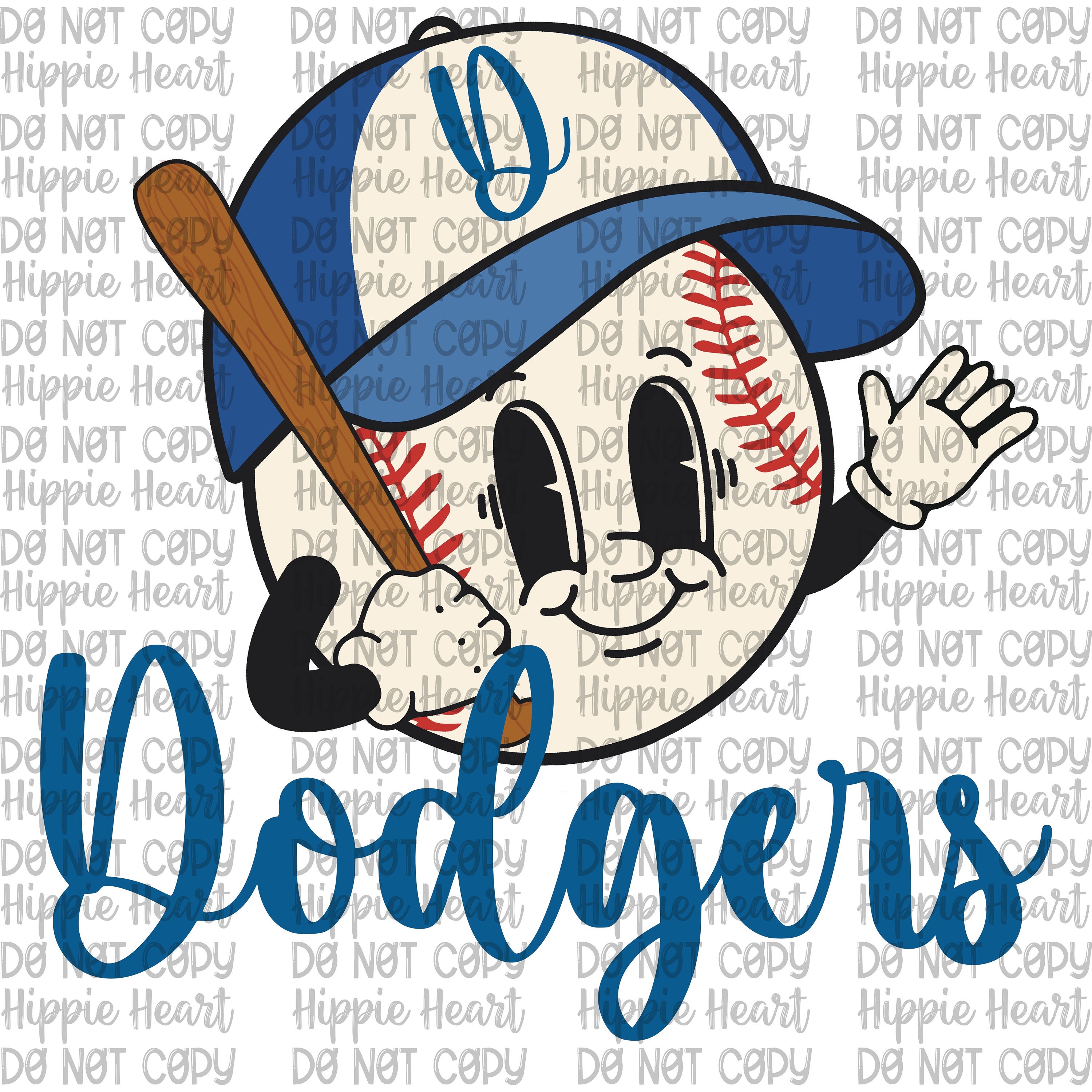 cricut hello kitty dodgers svg