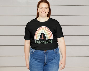 Enfermera T-Shirt, Camisa para enfermera, Latina Nurse Shirt, Spanish Nursing School, Nursing school graduation, Regalo para enfermera