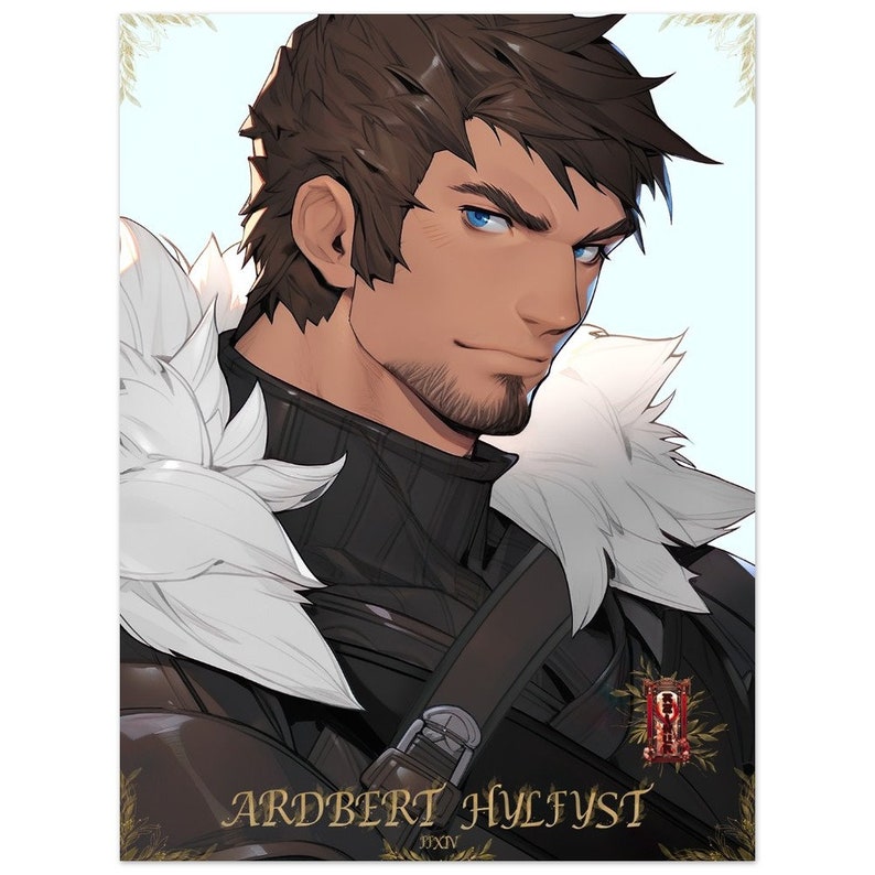 Ardbert Hylfyst FFXIV by Azikun - Etsy
