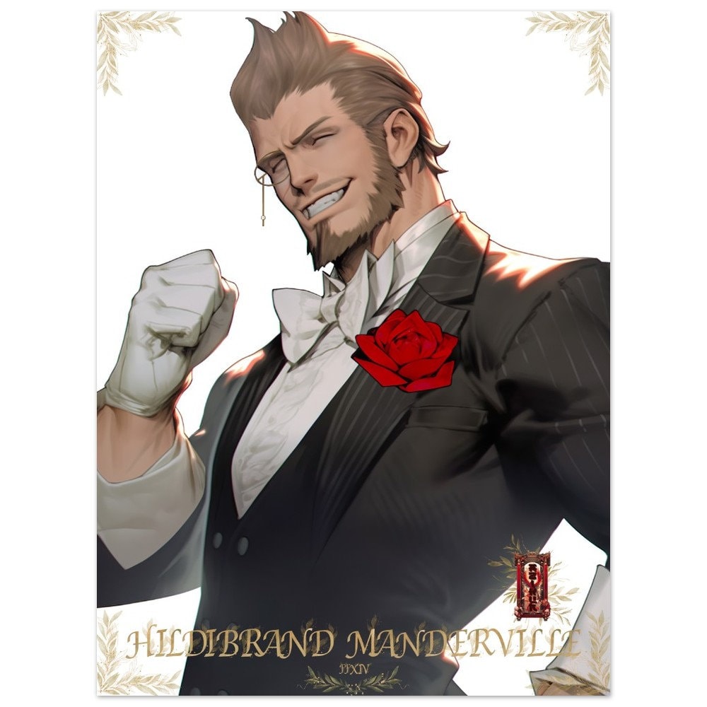 MTG FF ヒルディブランド・マンダヴィル 拡張アート foil FFXIV マジック：ザ・ギャザリング——FINAL FANTASY』新カード情報：出来事で