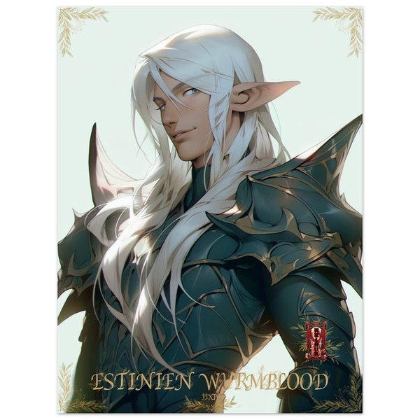 Estinien Wyrmblood FFXIV by AziKun