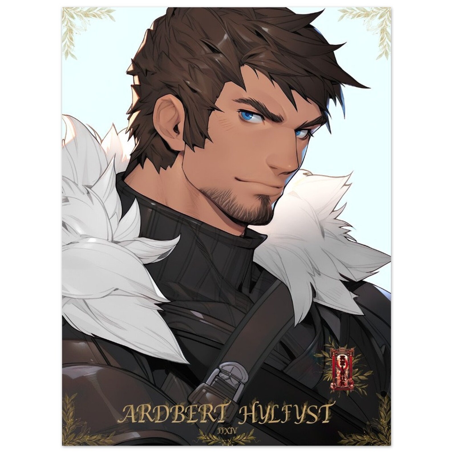 Ardbert Hylfyst FFXIV by Azikun - Etsy