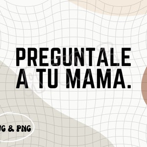 Dia del Padre PNG & SVG | Papa Latino PNG | Frases de Papa | Dichos de Papa | Regalo para Papa | Lateinischer Dad Digital Download