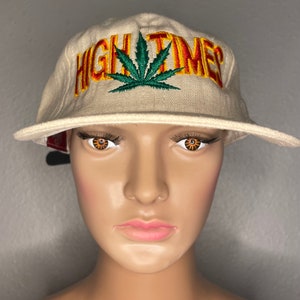 100% hemp fabric, vintage High Times hat.