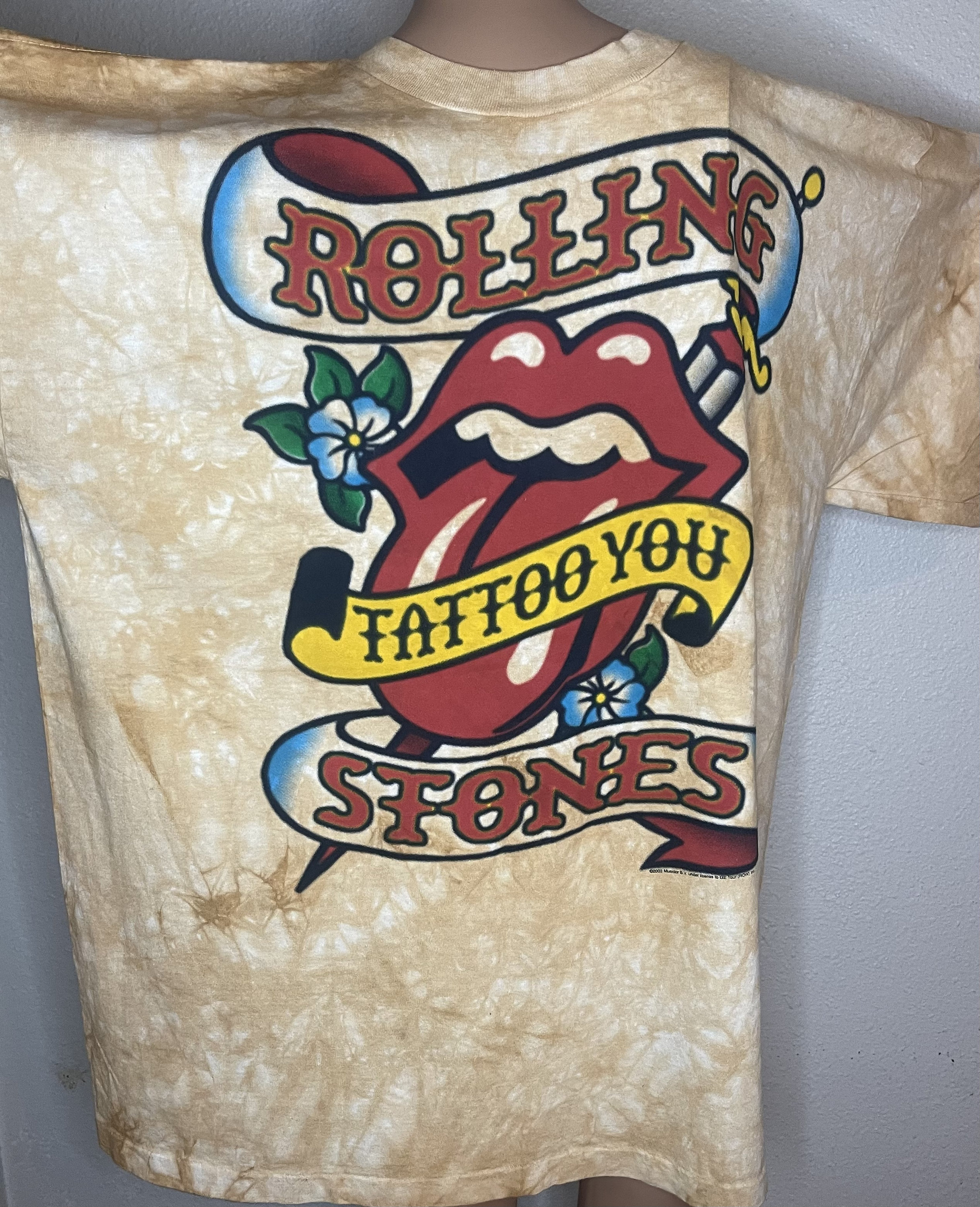LIQUID BLUE The Rolling Stones Tシャツ L タレントグッズ LIQUID BLUE The Rolling Stones Tシャツ L