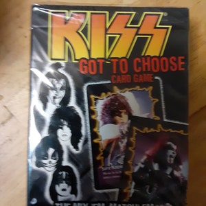 Jeu de cartes Kiss « Got to Lose », vintage/à collectionner, rare, difficile à trouver