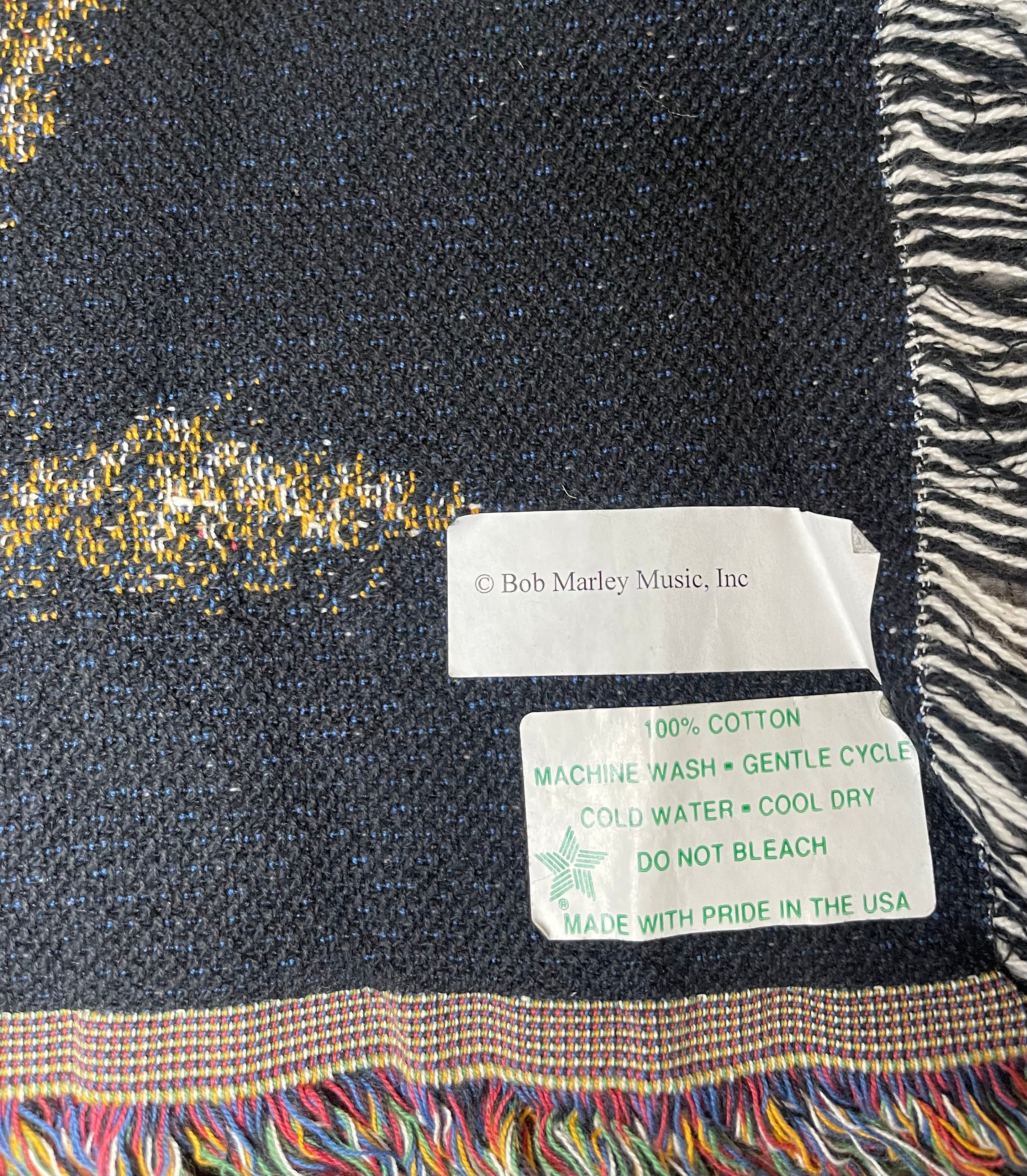 Rug Barn, Bob Marley With Lion Throw Blanket. - Etsy