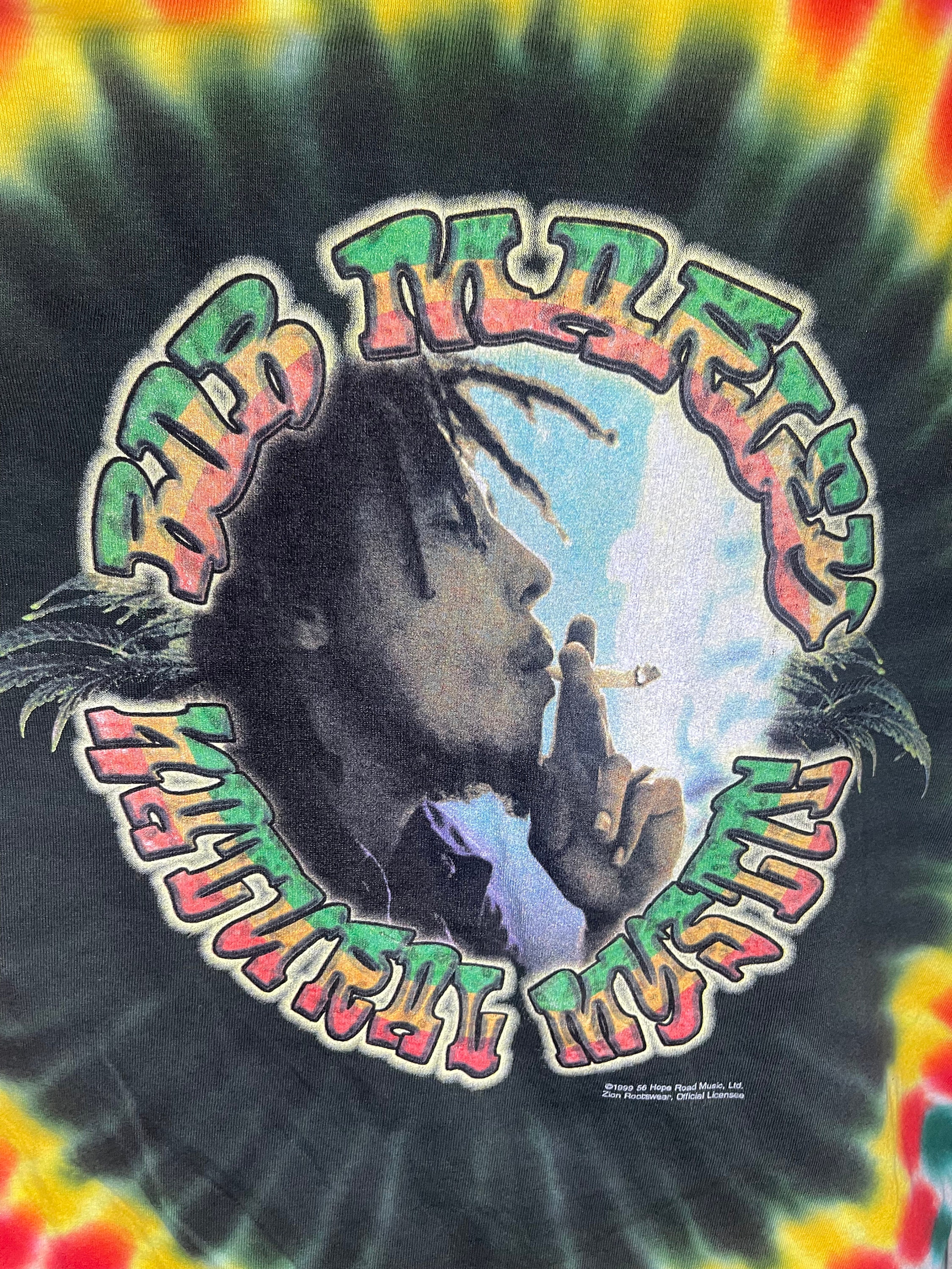 BOB MARLEY LIVE! London July 18th 1975 ZION Rootswear Re