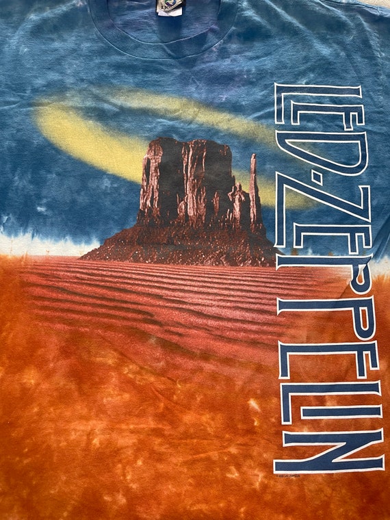 Liquid Blue Led Zeppelin Icarus T-Shirt.Vintage b… - image 4