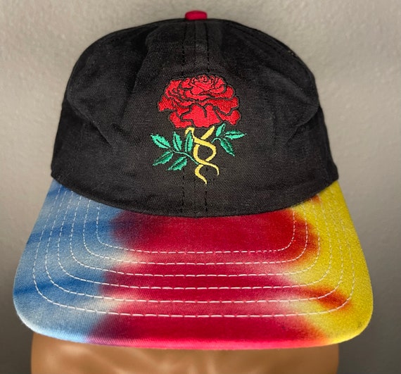 Grateful Dead, Rose tie dye SnapBack hat - image 1