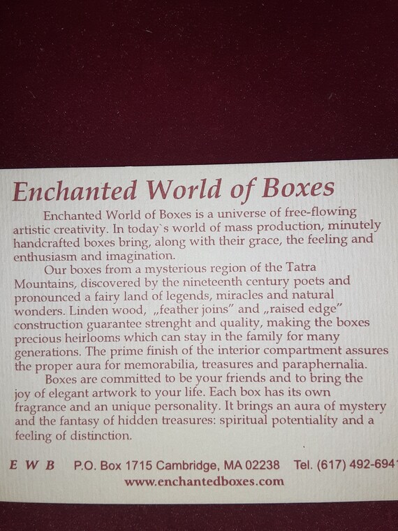 Giraffes/handcrafted wooden box - image 3