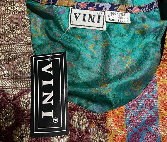 Delicate, lightweight silk button down top. Free … - image 3