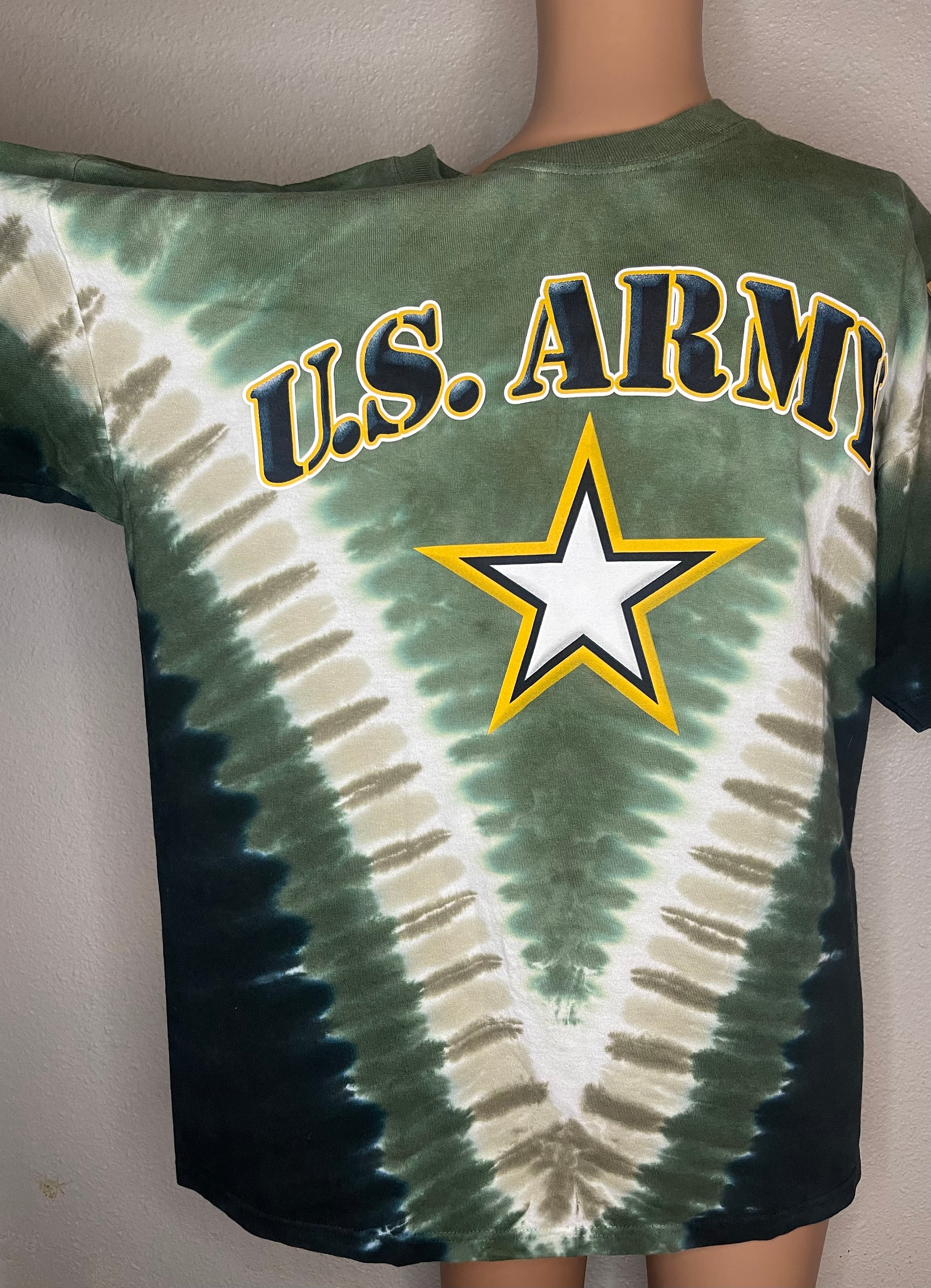 Tie-Dye Military Pants