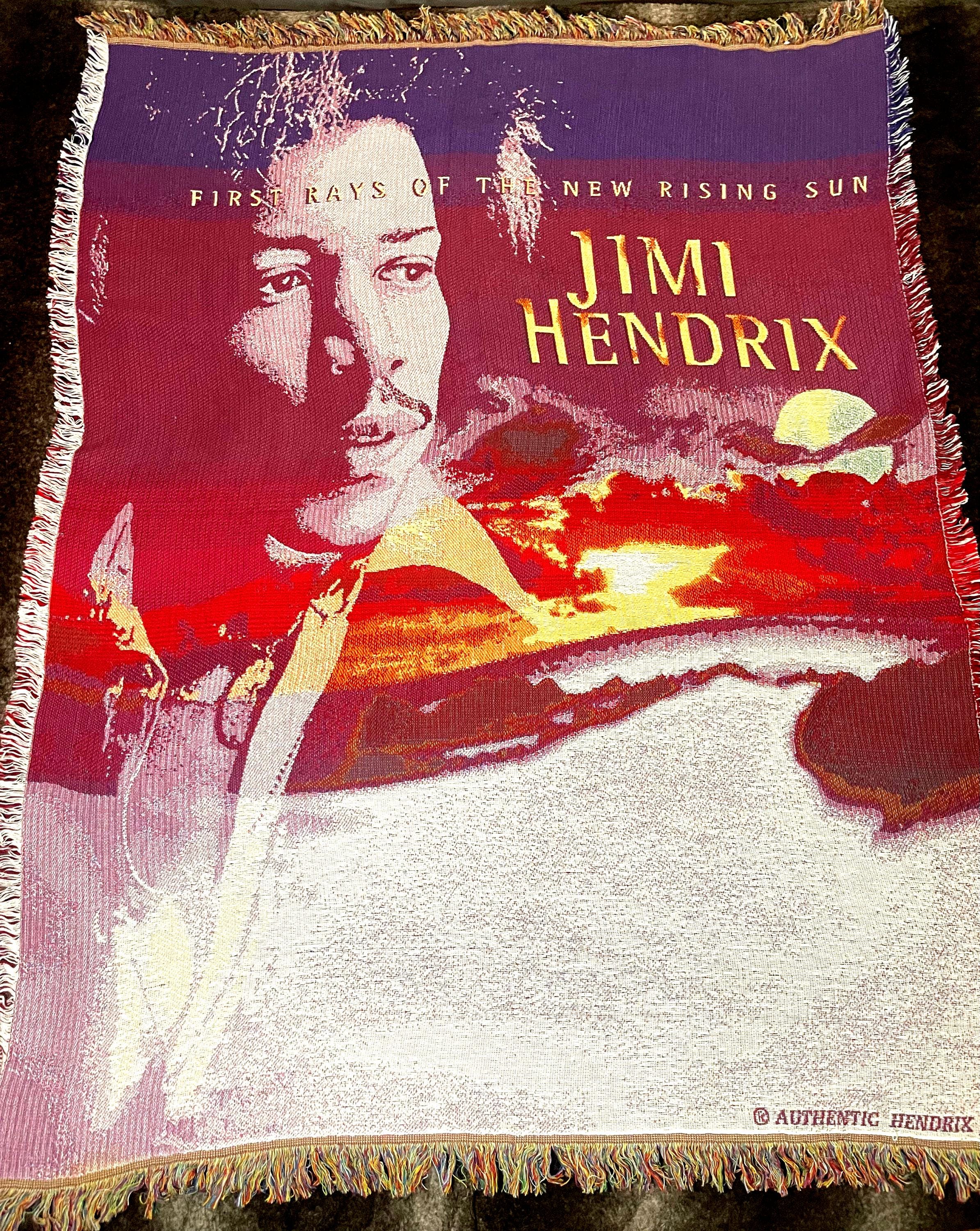 Jimi Hendrix Blanket - Etsy UK