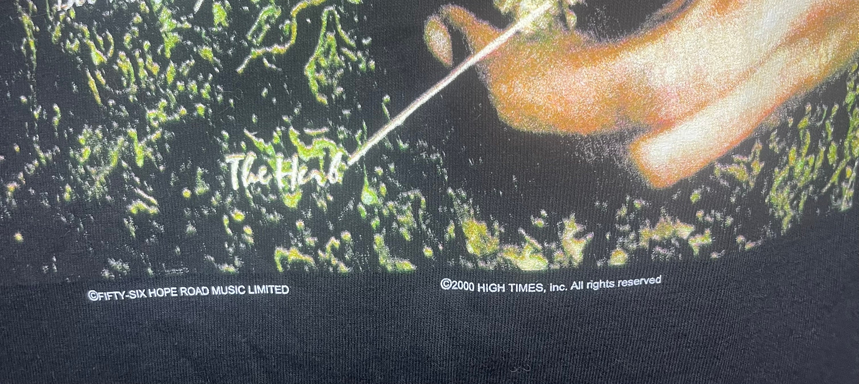 Vintage, High Times Magazine Bob Marley Cover, Short Sleeve Vintage, High Times Magazine Bob Marley Cover, Short Sleeve